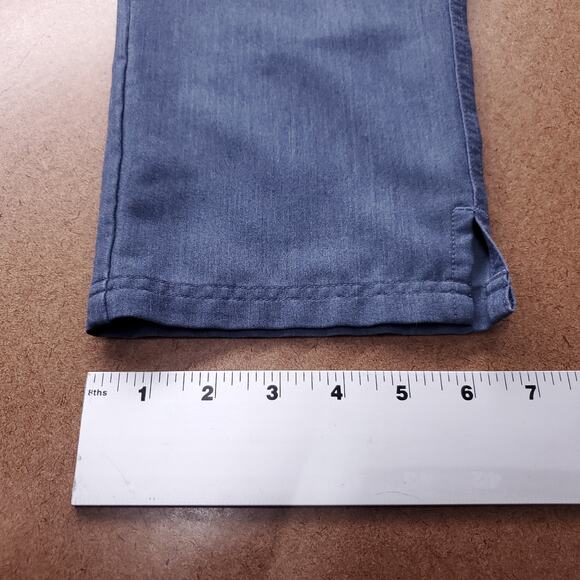 FIGS Yola Scrub Pants Women M Med Blue Cargo Drawstring Technical Workwear Nurse - Picture 8 of 9